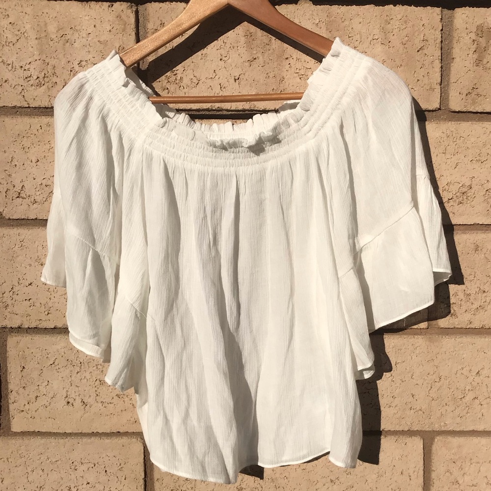 Boho off the shoulder top